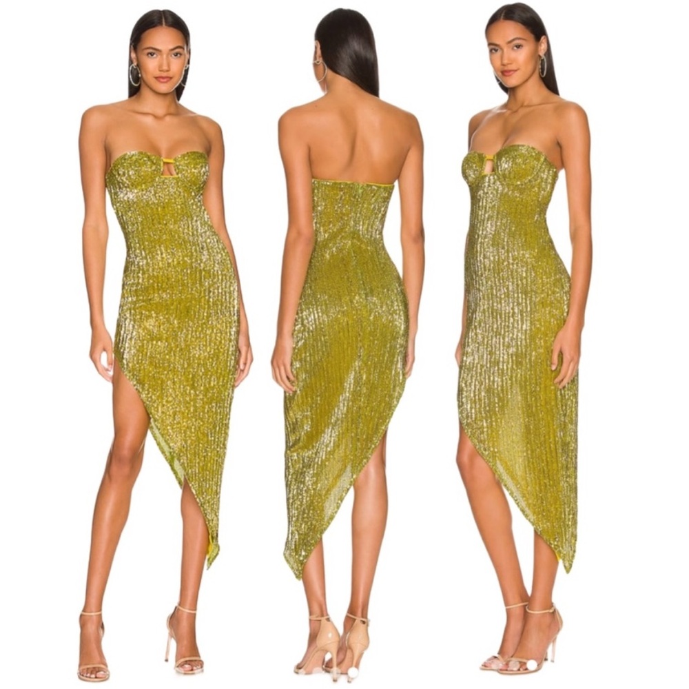 Camila Coelho Limoncello Sequin Dress
